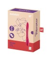 Sextoy flexible multifonction, vibromasseur, cockring, stimulateur de clitoris USB Elastic Joy Satisfyer - CC597800