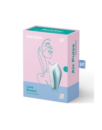 Stimulateur de clitoris Love Breeze Bleu Satisfyer - CC5972510040