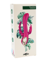 Vibromasseur rabbit  bleu  avec chapelet vibrant - TOZ-024BLU