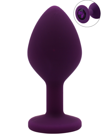 Plug bijou violet Medium - DB-RY068PUR