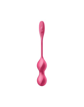 Boules de Geisha vibrantes télécommandées fushia Love Birds 2 Satisfyer - CC597866
